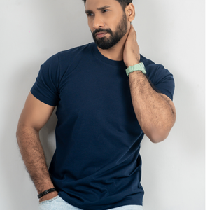T-shirt décontracté d'été pour femme, manches courtes, col rond, 100% coton peigné jersey, logo personnalisé imprimé en sérigraphie, coupe classique - Product Image 3