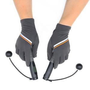 Guantes Deportivos Unisex de Nylon Suave con Dedos Completos, Impresión Reflectante, Antideslizantes, Delgados para Correr al Aire Libre - Product Image 6