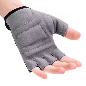 Half Finger <b>Weight</b> Lifting <b>Gloves</b> with Adjustable Wrist Strap Protection for Gym Fitness Training Sports - Product Image 6
