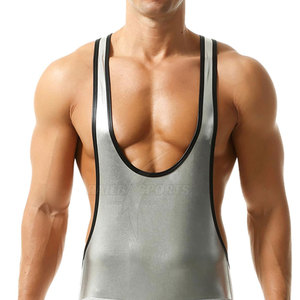 Vêtements de sport, combinaison de lutte respirante, tissu léger et respirant, combinaison de lutte de haute qualité pour hommes - Product Image 4