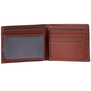 Cartera de Cuero Genuino de Alta Calidad Personalizada 2026 para Uso en Exteriores, Fabricada en Pakistán, Carteras de Cuero para Hombre, Precio al por Mayor - Product Image 1