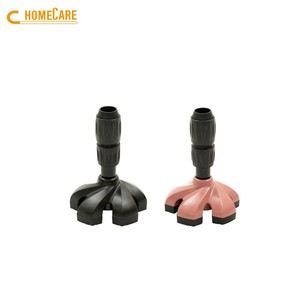 Goma de plástico de Taiwán, muletas ortopédicas autónomas de 360 grados, punta de virolas de goma para bastones para caminar - Product Image 1