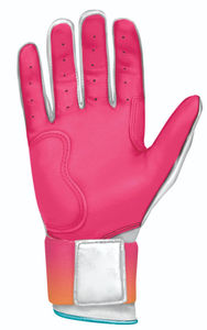 Gants de frappe de baseball en cuir de vachette Cabretta de haute qualité, professionnels, personnalisables, légers, à manchette longue, avec une forte adhérence - Product Image 2