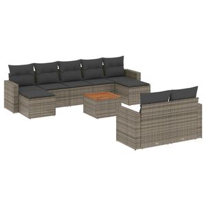 Conjunto de Sofás Grises para Jardín - Product Image 2