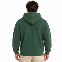 Sweat à capuche thermique en maille gaufrée pour homme, manches longues, décontracté, mode hiver, streetwear, personnalisable, vente en gros