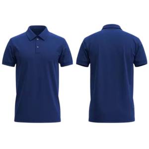 Chemise polo pour homme en coton 100% directement de l'usine, avec poche, manches courtes, respirante, vêtements décontractés, logo personnalisé, fabricant OEM - Product Image 4