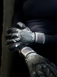 Guantes de Portero de Fútbol Profesional, 4mm PU Transpirable, Cierre de Cordones en el Dorso, Correa Ajustable para la Muñeca, Protección para Dedos y Pulgar - Product Image 5