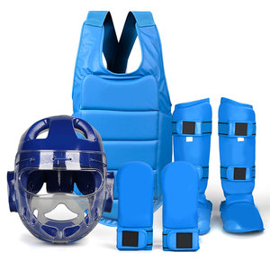 Ensemble de Taekwondo en Cuir Léger pour Hommes ROBUST INDUSTRIES – Options Personnalisables pour l'Entraînement aux Arts Martiaux et des Séances de Pratique Sûres - Product Image 1