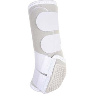 Protège-jambes pour chevaux en néoprène, bottes anti-mouches équestres avec coussinets en gel et fermeture Velcro pour l'équitation en extérieur - Product Image 2