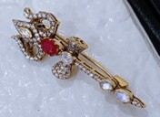 Broche de Plata 925 Vintage con Diseño de Pavo Real, Cristales y Diamantes de Imitación, Joyería para Mujer, Regalo Unisex, Broche de Lujo para Fiesta - Product Image 5