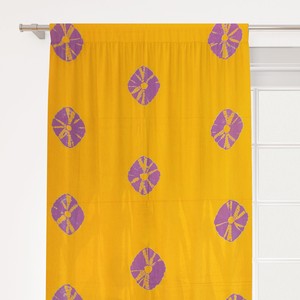 Rideau en coton imprimé tie-dye, tissu naturel, style bohème, pour chambre d'hôtes, villa, maison, fabricant en gros en Inde - Product Image 4