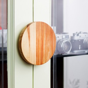 Pomo Redondo de Madera Hecho a Mano, Estilo Escandinavo, para Muebles de Cocina, Manija Duradera para Puerta - Product Image 6