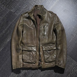 New Arrival Men's Leather <b>Jacket</b> High Quality Fashion Design Motorcycle Leather <b>Jacket</b> for Men - Product Image 6