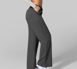 Prix d'usine, pantalons de survêtement pour femmes, pantalons de survêtement en molleton brossé en coton, étiquette privée, livraison rapide - Product Image 4