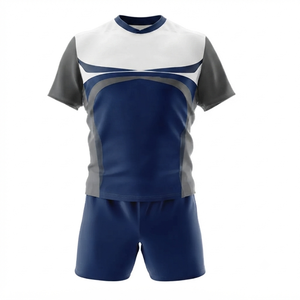 Uniforme de Rugby para Hombre de Manga Corta, Diseño Moderno 2026, Método de Impresión por Sublimación de Secado Rápido, Precio Económico - Product Image 1