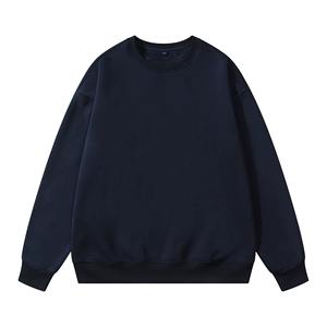 เสื้อสเวตเชิ้ตผู้ชายคอลเลคชั่นใหม่ล่าสุด แฟชั่นฤดูใบไม้ร่วง ทรงโอเวอร์ไซส์ แขนยาว สีสันสดใส คอกลม แบบเรียบ สามารถสั่งทำได้ - Product Image 4