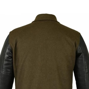 Chaqueta Bomber de Nailon Casual Unisex a la Moda, Elegante, Duradera, Impermeable, Anti-UV, Cortavientos, Estilo Vintage, Corte Holgado, Forro de Algodón - Product Image 4