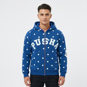 New Design Custom Logo <b>Pullover</b> Custom Design High Quality Fashion <b>Men</b> hoodies Made in Pakistan - Product Image 1