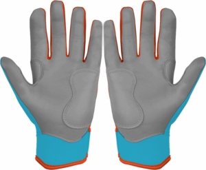 Gants de frappeur de baseball en cuir personnalisés Ultra Grip, confort professionnel, antidérapants, respirants, légers, performance, fabricant OEM ODM - Product Image 2