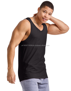Custom <b>Mens</b> Sports Bodybuilding <b>Singlet</b> Cotton Gym Vests Training Tank Top Black Undershirts <b>for</b> <b>Men</b> - Product Image 4