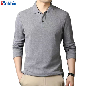 เสื้อโปโลแขนยาวผู้ชายแบบสั่งทำพิเศษ สำหรับเสื้อยืดคอปก ยูนิเซ็กซ์ รุ่นใหม่ ฤดูใบไม้ร่วง/ฤดูหนาว เสื้อทำงานสำนักงาน สั่งทำโลโก้ได้ เสื้อเชิ้ตทำงานแบบมืออาชีพ - Product Image 3