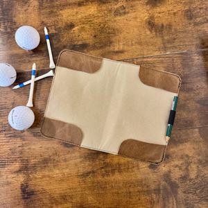 Porte-cartes de crédit et de score de golf en polyester imperméable de qualité supérieure avec fermeture éclair – Option de logo personnalisé – Étui de voyage de haute qualité pour - Product Image 6