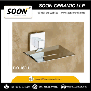 Ensemble d'accessoires de salle de bain contemporains en acier inoxydable chromé à fixation murale, barre porte-serviettes 60 cm, distributeur de savon, porte-brosse à dents, installation facile - Product Image 3