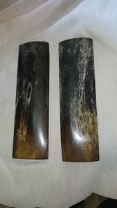 Manche de couteau personnalisé en os de buffle naturel, plaque d'os polie à finition lisse, matériau artisanal fait main pour la fabrication de couteaux - Product Image 5