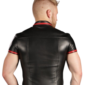 Polo de Piel de Cordero Azul Elegante, Cómodo y Estilizado para Opciones de Moda Atrevidas - Product Image 6