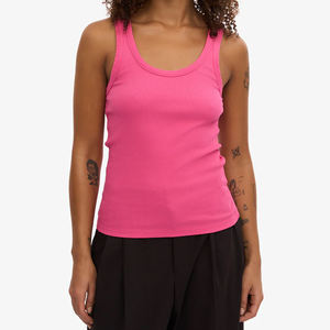 Débardeurs de sport pour femmes à séchage rapide, écologiques, en dentelle, élasthanne/coton, sans manches, taille personnalisée, fabriqués en usine, meilleur prix - Product Image 2