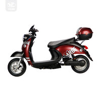 Scooter électrique à deux roues complet CKD avec frein à disque, moteur sans balais, batterie au lithium, étanche, charge maximale de 200 kg