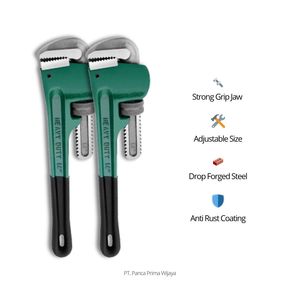 Llave Ajustable de Alta Calidad de 10 Pulgadas, Herramienta de Plomería Resistente, Acero al Cromo Vanadio, Antioxidante, Agarre Fuerte - Product Image 2