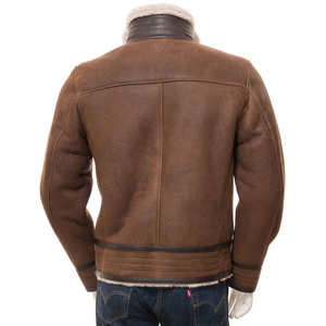 Chaqueta de Cuero para Hombre, Estilo Urbano, 100% de Alta Calidad, con Cierre, Ligera y Transpirable, para Invierno - Product Image 2