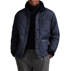 Premium Quilted <b>Utility</b> <b>Jacket</b> <b>Men</b> Heritage Field OEM Custom Americana Workwear Outdoor Outerwear Fashion - Product Image 3