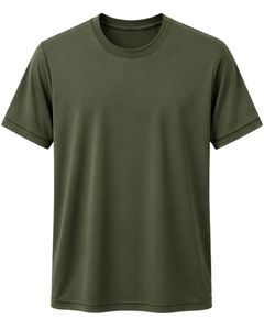 Camiseta Deportiva de Secado Rápido para Hombre, Color Verde Oliva, Transpirable, Ligera, para Gimnasio, Entrenamiento, Running, Fitness, Ropa Deportiva - Product Image 1