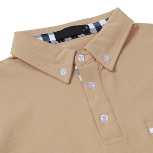 Polos de manga larga para hombre, comercio internacional, personalizados, transpirables, de piqué, para golf, para branding y venta al por mayor. - Product Image 4