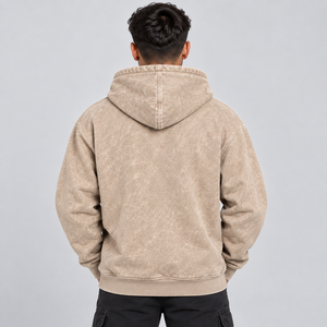 Sweat-shirt homme de haute qualité, effet délavé, matière douce, design moderne, coupe décontractée, construction durable et style décontracté tendance. - Product Image 4