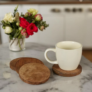 Posavasos de Madera para Decoración de Mesa, Restaurante, Hogar, Cafetería, los Mejores Posavasos de Diseño - Product Image 1
