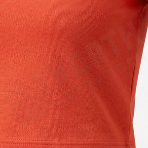 T-shirt pour femme à manches courtes et col en V, 100% coton biologique de luxe, pré-rétréci, doux, respirant, couleur personnalisée - Product Image 5