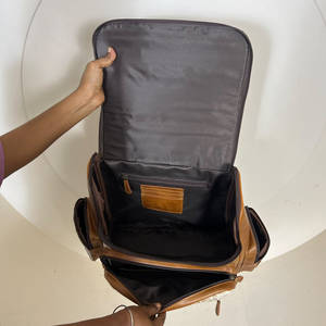 Wholesale Factory Price Hand Tooled Cowhide Leather Turquoise Concho Designer <b>Backpack</b> <b>for</b> Women Luxury Durable Travel <b>Backpacks</b> - Product Image 5