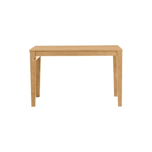 Mesa de Comedor Extensible Minimalista de Madera Maciza, Mesa de Cocina Telescópica Moderna con Acabado en Roble Natural para Apartamentos Pequeños - Product Image 4