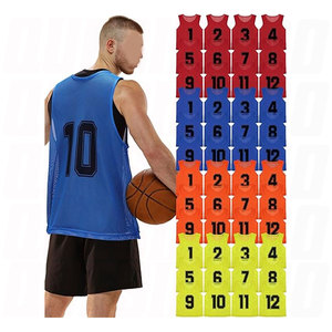 Chalecos Deportivos de Malla de Nailon para Fútbol, Chaleco de Entrenamiento Transpirable, Camiseta Ligera para Prácticas de Baloncesto y Fútbol - Product Image 1