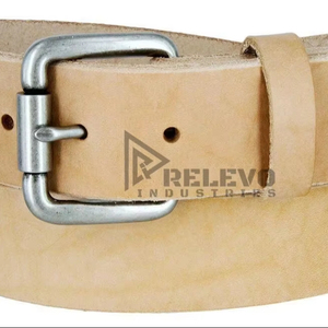 Cinturones de Cuero Auténtico para Hombre, Correa de Cintura de Cuero Vacuno Vintage al por Mayor, Cinturón de Cuero de Marca Personalizada, Suministro B2B de Alta Calidad - Product Image 3