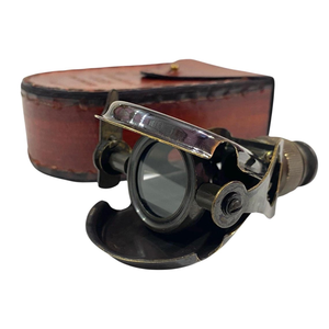 Télescope de poche en laiton avec étui en cuir poli, télescope monoculaire nautique antique pour décoration maritime, cadeau de navigation, objet de présentation - Product Image 4