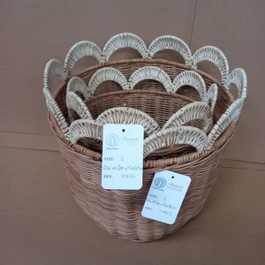 8. Juego de Cestas de Almacenamiento de Ratán Premium, Amplias y Duraderas, Tejidas a Mano, con Asas, para un Almacenamiento Natural y Acogedor en el Hogar - Product Image 1