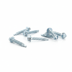 Tornillos de Acero al Carbono con Cabeza Hexagonal, Zincados, Rosca Gruesa, Clase 4.8, 6.8 Pulgadas - Product Image 3