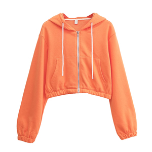 เสื้อฮู้ดผู้หญิงแบบคลาสสิก ผ้าฝ้ายอุ่นสบาย รับผลิตเสื้อผ้าแบบ OEM ODM ขายส่ง - Product Image 2