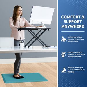 Tappetini Antifatica Imbottiti 17.3"x28" Resistenti all'Acqua e Antiscivolo per Scrivania, Cucina e Lavello - Product Image 5