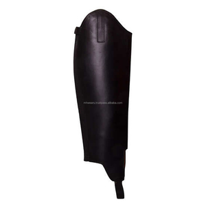 واقيات ركوب الخيل الجلدية المخصصة عالية الجودة من MH OEM للرجال والنساء - Product Image 4