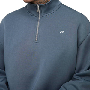 Conjunto de Sudadera con Capucha Unisex de Color Sólido, Manga Larga, Estilo Casual Urbano, Corte Holgado, Bolsillos Laterales, Algodón Ligero - Product Image 4